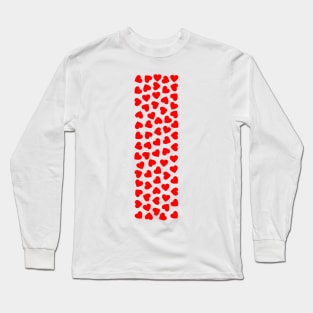 Letter I Heart Shape Initial Long Sleeve T-Shirt